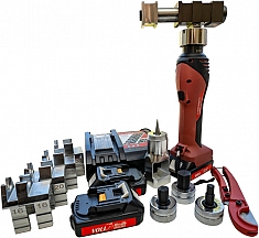 Комплектация аккумуляторных гидравлических аксиальных прессов-труборасширителей Voll V-PexPress EH32-2Akku Комплектация аккумуляторных гидравлических аксиальных прессов-труборасширителей Voll V-PexPress EH32-2Akku