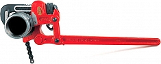 Применение сложнорычажного трубного ключа Ridgid S-6A