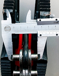 Ширина цепи ключа цепного трубного Brexit Heavy Duty 16"