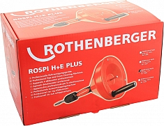 Упаковка ручной вертушки для прочистки труб Rothenberger Rospi 10 H+E Plus